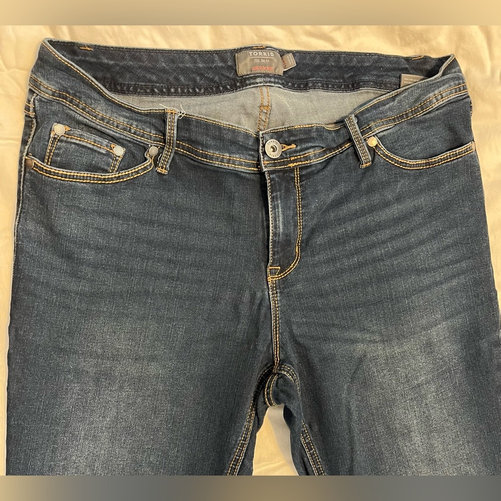 Torrid Luxe Slim Boot Jeans